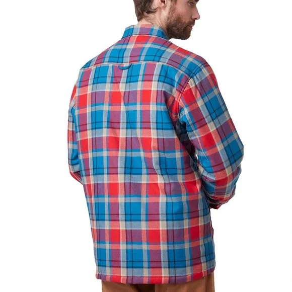 HELLY HANSEN mens size XL Liftaloft insulated flannel button down shirt - Picture 2 of 13